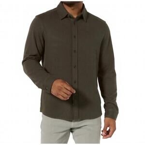 NEW 7DIAMONDS generation textured soft knit top in olive